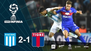 #CopaSuperliga: resumen de Racing - Tigre