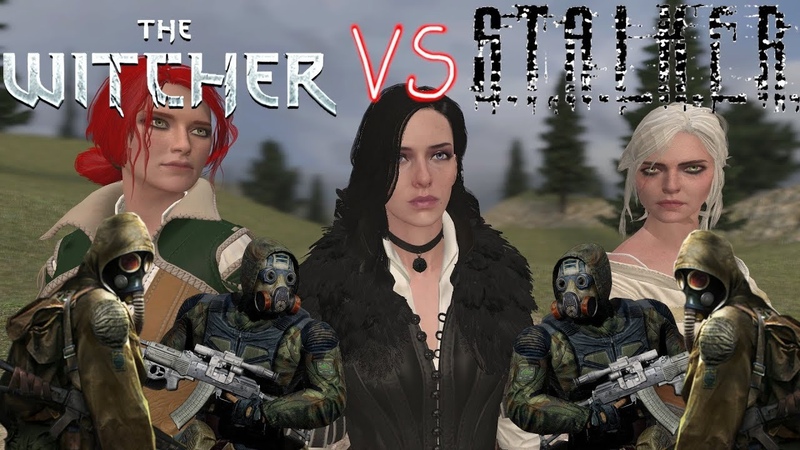 Yennefer, Triss and Ciri VS army