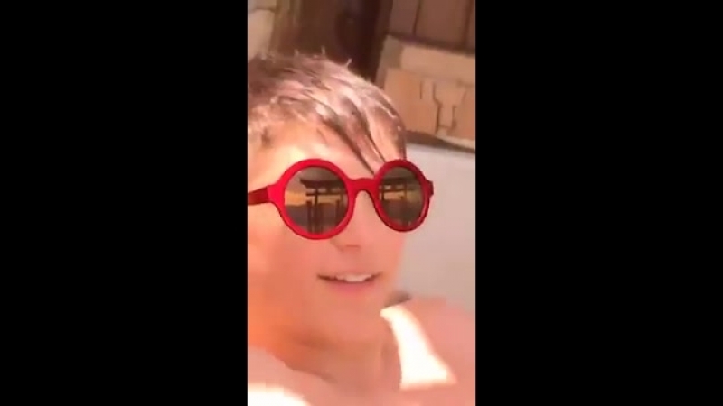 Asher Angel with his brother