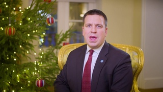 Новогоднее видеообращение премьер-министра Юри Ратаса