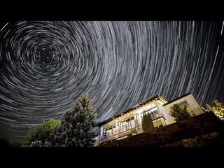 Night of the falling Stars (Perseids, ISS flyover, Startrails)