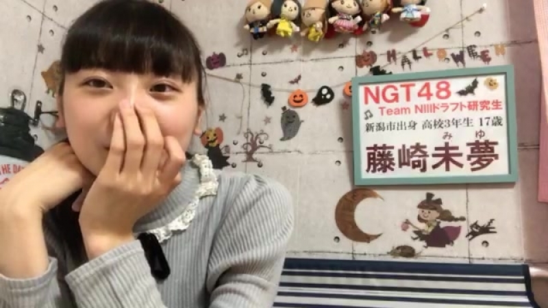 181001 Showroom NGT48 Team NIII Draft KKS Fujisaki