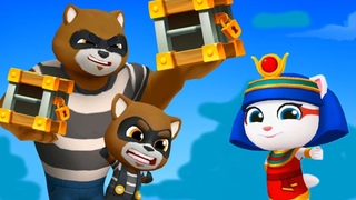 ГОВОРЯЩИЙ ТОМ ВСПЛЕСК СИЛЫ #9 Talking Tom Splash Force лучше Бег за золотом Новая Игра про мультик