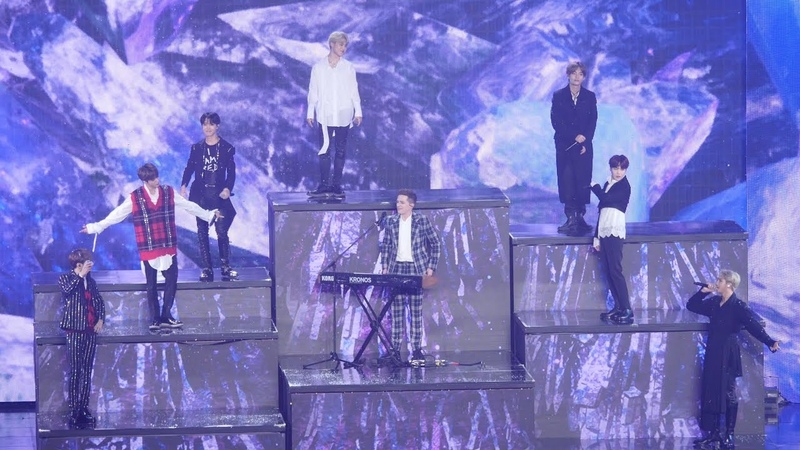 181106 방탄소년단 ( BTS) FAKE LOVE 4 K 직캠 Fancam (지니뮤직어워즈 MGA) by