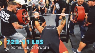 JULIUS MADDOX ATTEMPTS TO BREAK THE AMERICAN RECORD! 700+ BENCH PRESS!