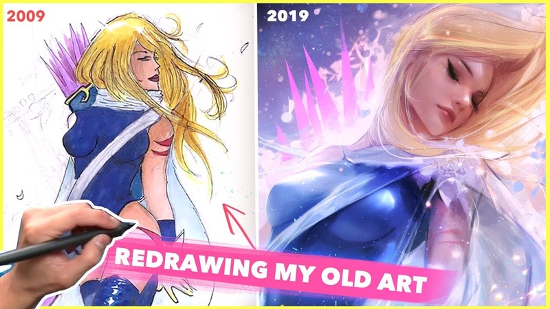 REDRAWING MY OLD ART (800k