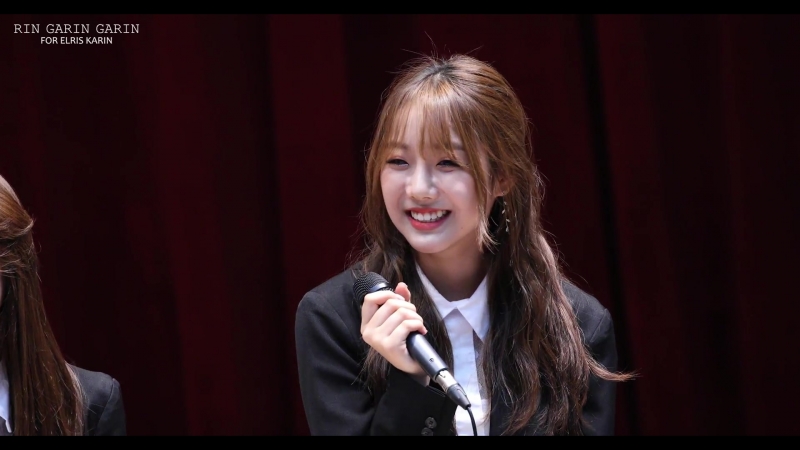 Fancam 180805 ELRIS ( Karin) 챙겨주고 싶어 Mokdong Broadcasting Kobaco Hall