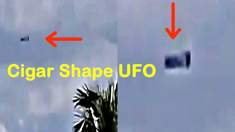 Woman In Florida Films Cigar Shape UFO Flying Through