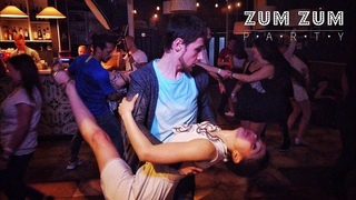 ZumZum Party. Dj Carioca and Julia Ivanova. Zouk improvisation.