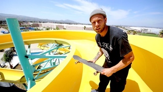 We Had To BREAK In! (Skating Abandoned Waterpark)