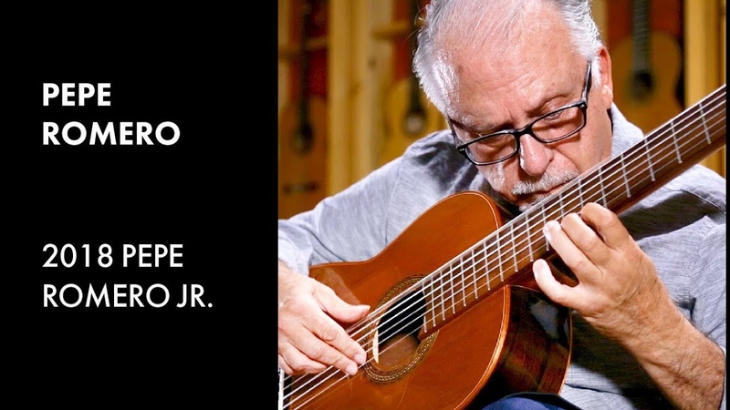 Pepe Romero performs Fantasia by Celedonio Romero on a 2018 Pepe Romero