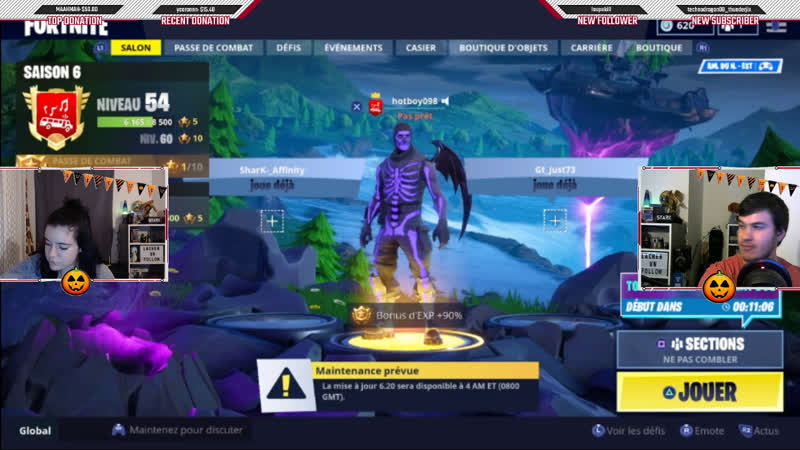 Qc, Fr Le couple sont la pour vous divertir