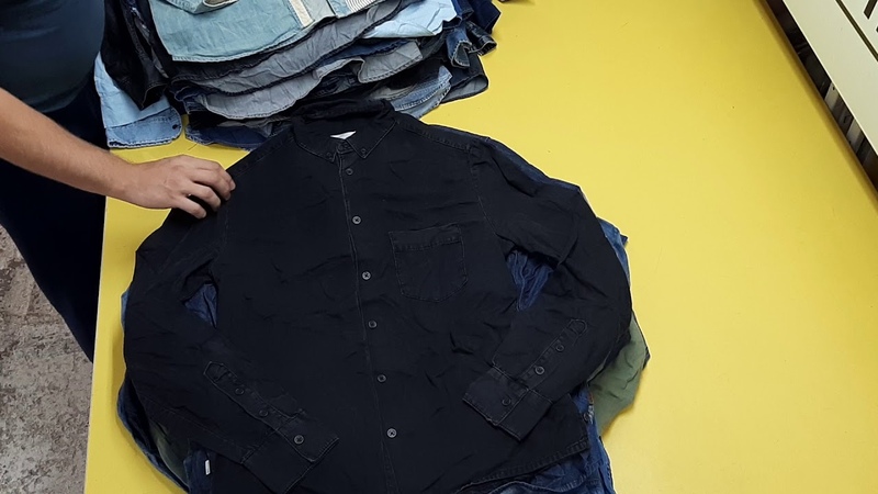 Рубашки мужские, джинсовые крем+супер крем ( SHIRT MAN JEANS CREAM+
