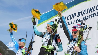 2018/19 IBU Cup 8 - женский спринт №2 в Мартелле