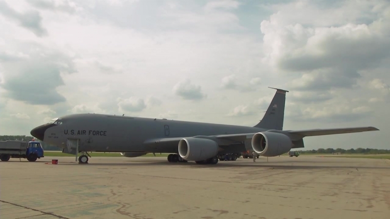 Ample Strike 18 KC 135 B roll package. CZECH