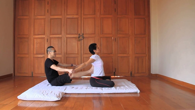 Row Boat ( Aviron) Reviewing Thai Massage Techniques with Kam Thye