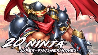 TOP 20 “MALE NINJA“ Super/FinisheR Moves in Fighting Games!
