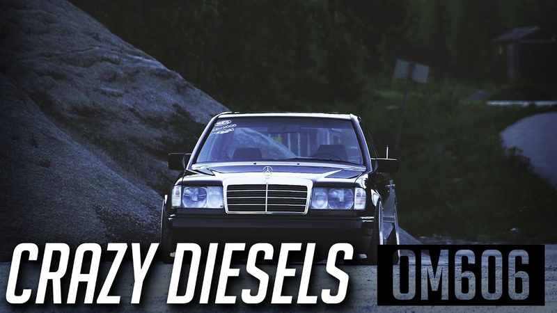 Mercedes Benz OM606 3. 0 Crazy Diesel Sound Compilation Part