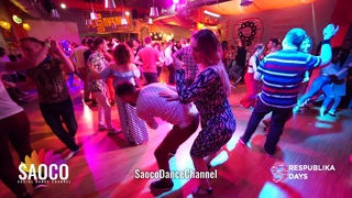 Vsevolod Bogomol and Victoria Agafonova Salsa Dancing at Respublika Days 9, Friday  (SC)