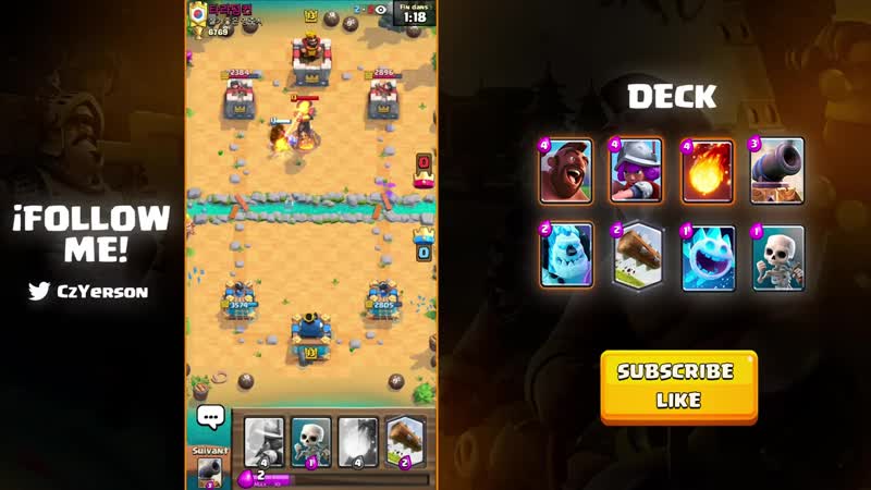 Yerson Cz CLASH ROYALE HOG 2. 6 +7000