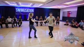 Swingsation 2019 All Star J&J Winners - Zachary Skinner & Emma Collyer