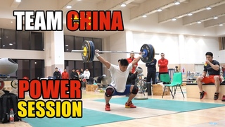 Shi Zhiyong, Li Dayin, Feng Ludong, Li Fabin... Team China POWER session + HEAVY PULLs in Tianjin