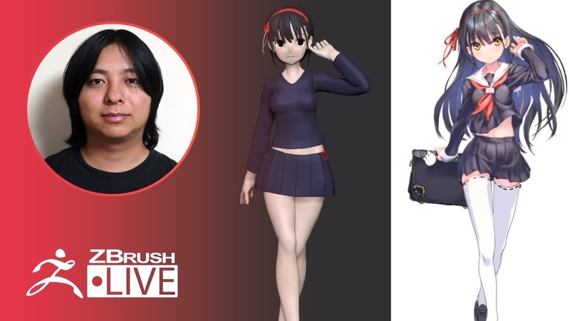 JA Digital Figurine Creation with raika9s Concept Pixologic Developer Daisuke
