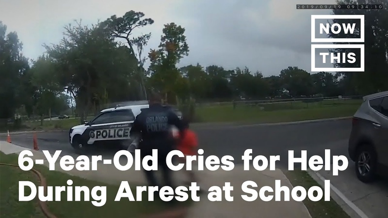 Footage Shows 6 Year Old Crying for Help During Arrest at School, Now