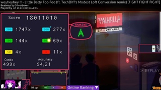 Little Batty Foo Foo (ft. TechDiff’s Modest Loft Conversion remix) live