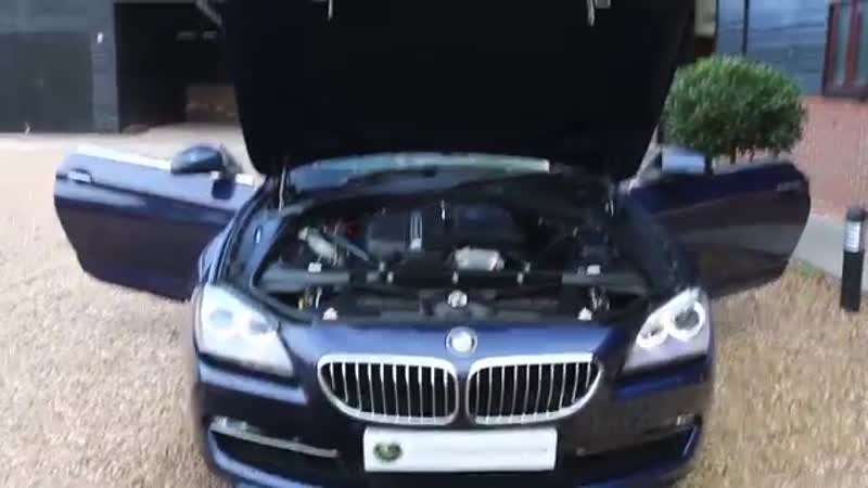 BMW 640i SE Coupe 3. 0 Twin Turbo Sport Automatic in Deep Sea Blue with Ivory