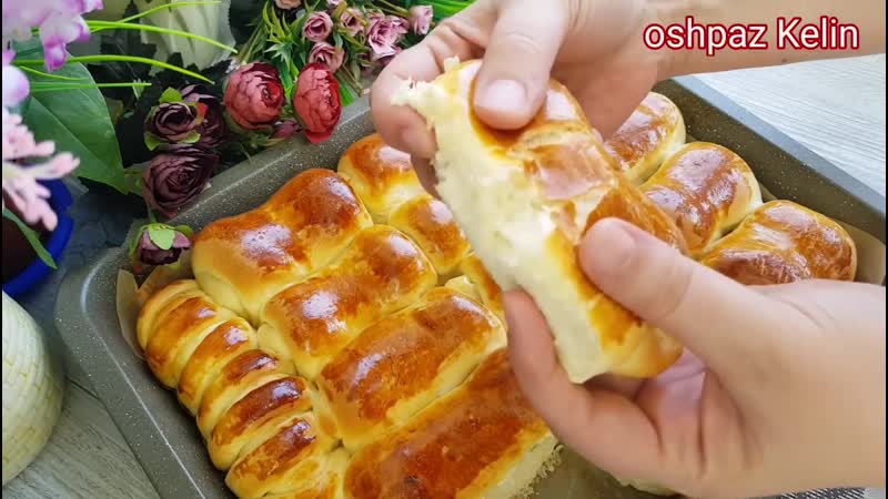 Булочки со