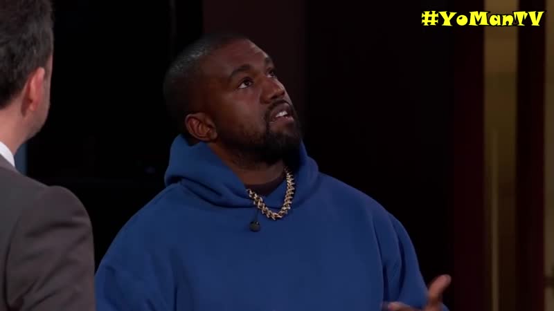 Yo Man TV Kanye West в гостях у Jimmy Kimmel с презентацией альбома Jesus Is