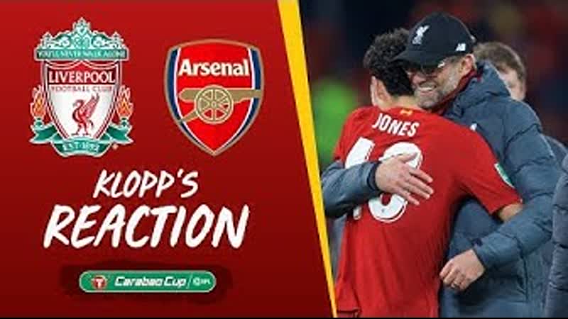 Klopps reaction: I enjoyed each second of the game, Liverpool vs