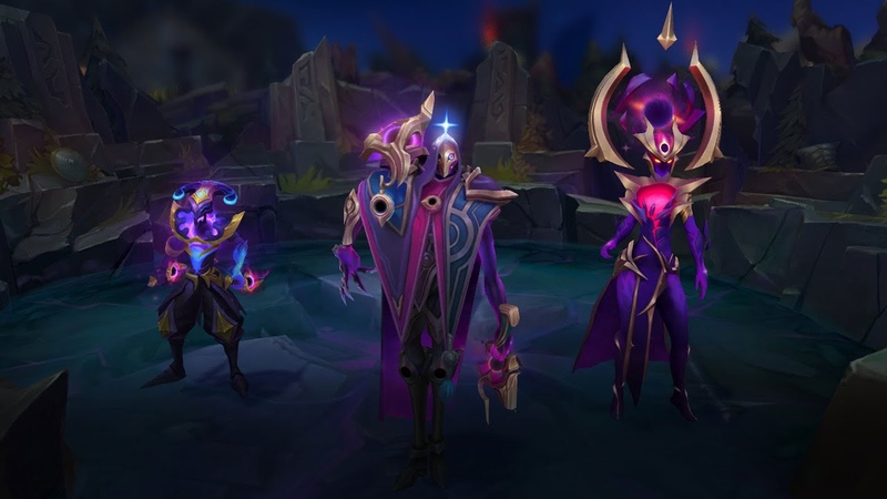 Dark Star 2019, Skins Trailer League of