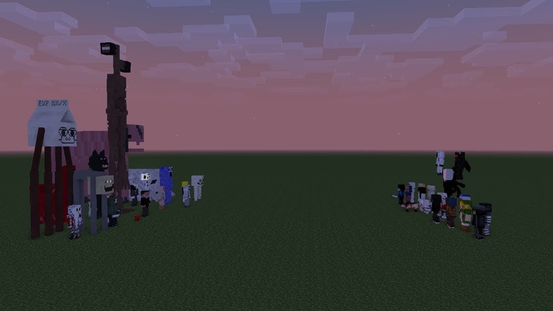 Trevor Henderson vs Creepypasta, Minecraft