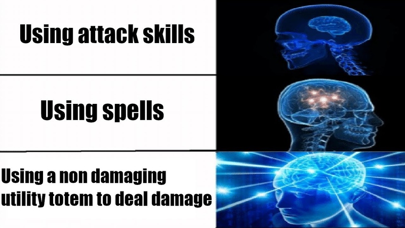 The decoy totem