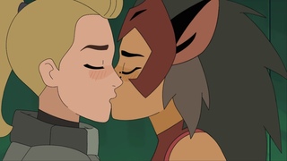 She-Ra Adora and Catra kiss Fan Animation HD