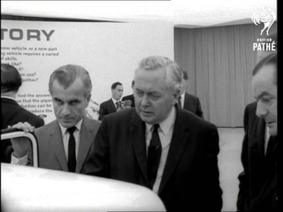 Mr Wilson Visits Ford Research Centre (1967)