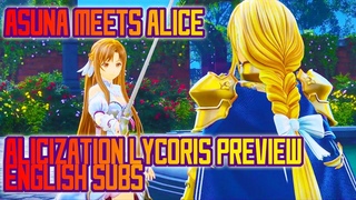 Asuna challenges Alice - Sword Art Online Alicization Lycoris | SAO Wikia Translation