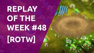 ROTW #48 | Tormoz tries to survive in 3 way Domination | Mushroom Wars 2