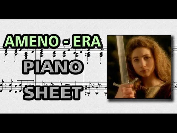 Ameno Era, Piano solo Sheet