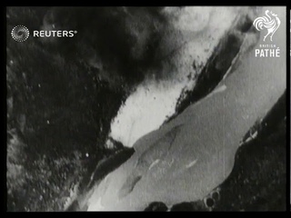Allied bombing runs pave way for road to Mandalay (1945)
