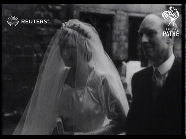 Lady Elizabeth Scott weds Duke of Northumberland at Westminster Abbey