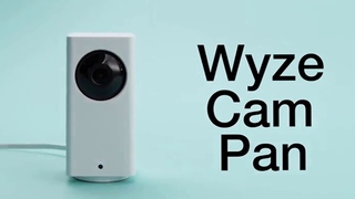 Wyze Cam Pan 1080p Pan/Tilt/Zoom Wi-Fi Indoor Smart Home Camera with Night Vision, 2-Way Audio