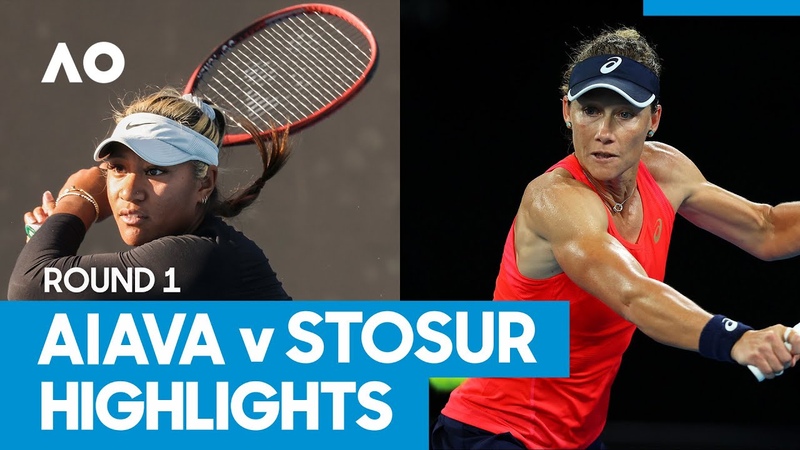 Destanee Aiava vs Samantha Stosur Match Highlights (1 R), Australian Open