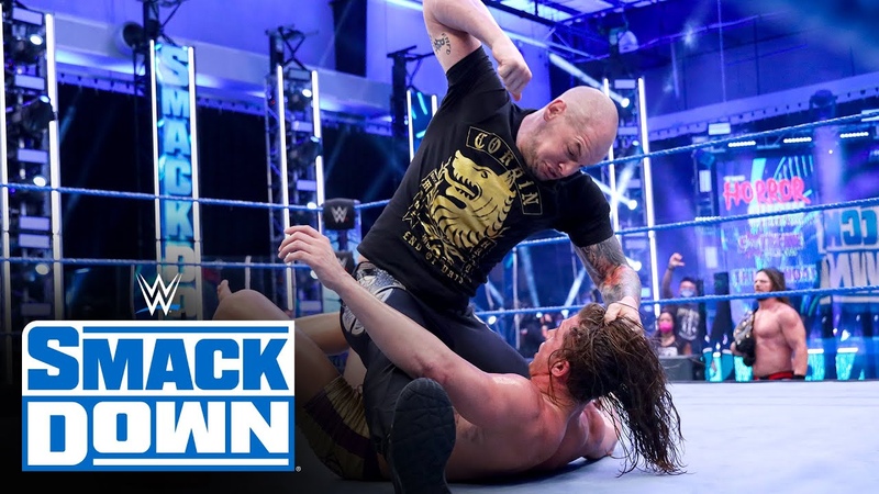 King Corbin blindsides Matt Riddle in post match attack: Smack Down, July 17,