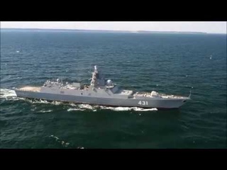 Испытания фрегата Адмирал Касатонов в Баренцевом море