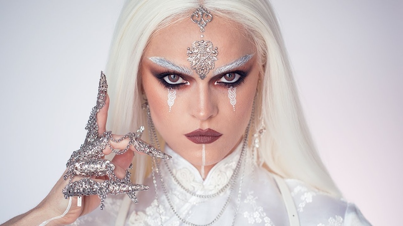WHITE WITCH Halloween Make up