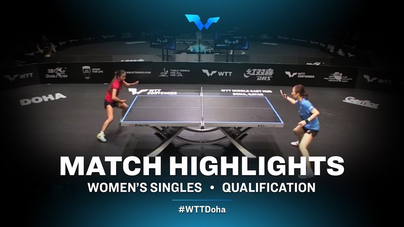 Melanie Diaz vs Yang Haeun, WTT Contender Doha 2021, Womens Singles, QUAL