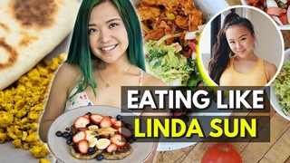 I Ate Like LINDA SUN For a Day (but VEGAN)